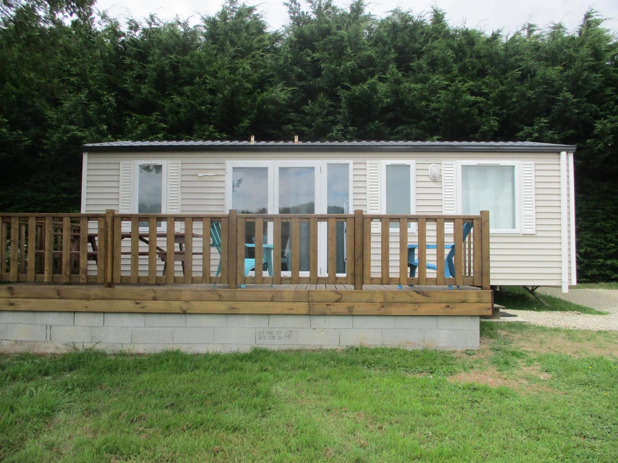 Les Mobile Home De Kerroyal Garlan 外观 照片