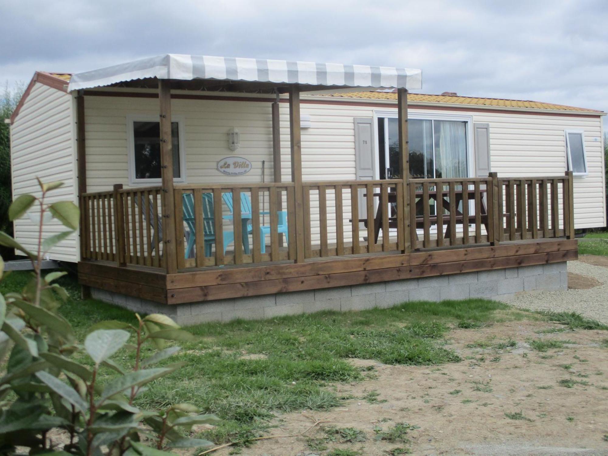 Les Mobile Home De Kerroyal Garlan 外观 照片